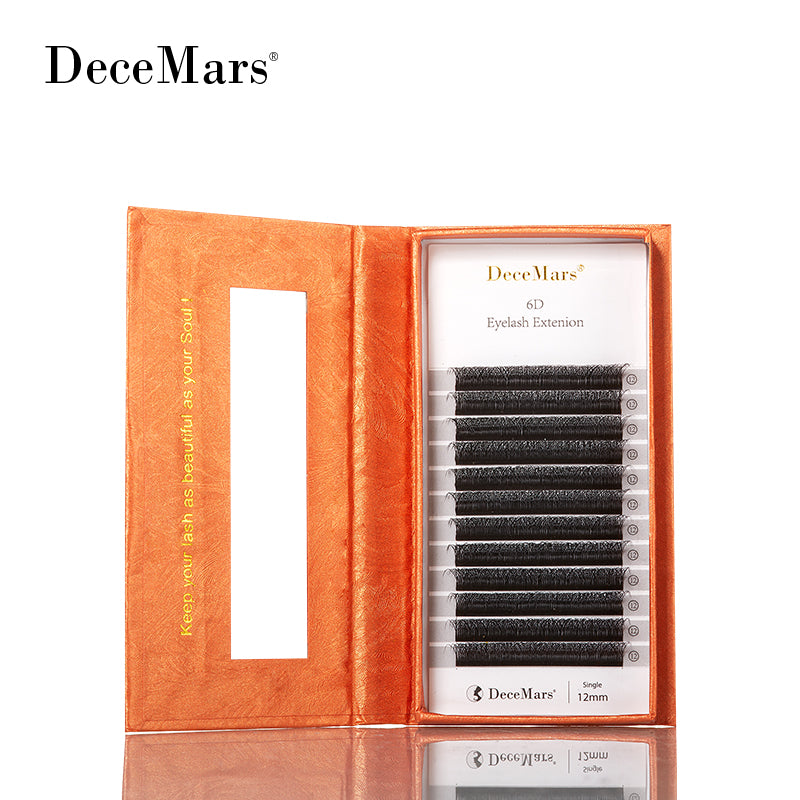 DeceMars 6D W shaped eyelash extension| |