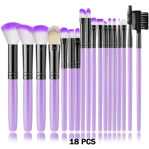 10-32PCS Makeup Brush Set Soft Fluffy Powder Foundation Contour Blush