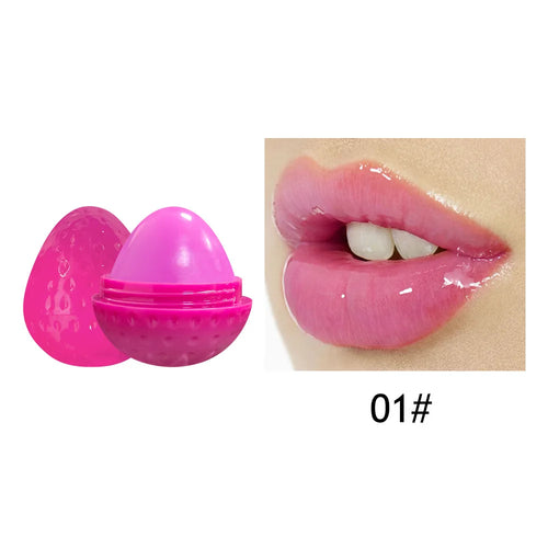 Pink Strawberry Moisturizing Lipstick Women's Cosmetics Makeup Anti