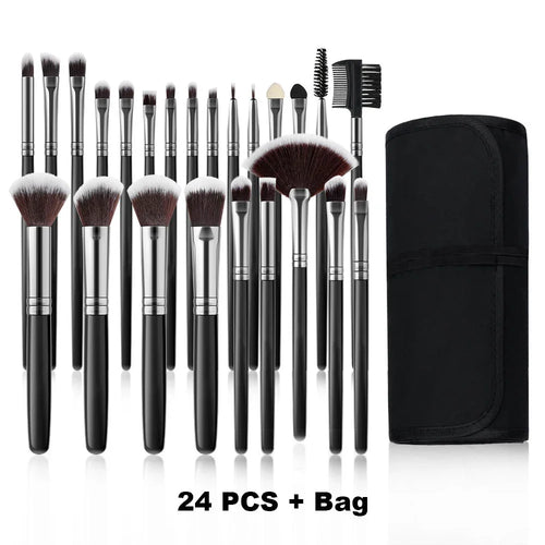 10-32PCS Makeup Brush Set Soft Fluffy Powder Foundation Contour Blush