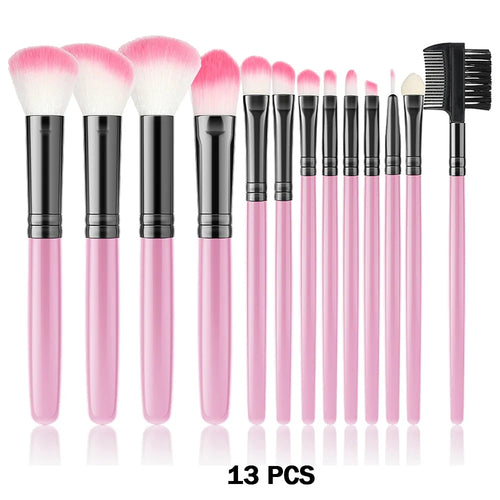 10-32PCS Makeup Brush Set Soft Fluffy Powder Foundation Contour Blush