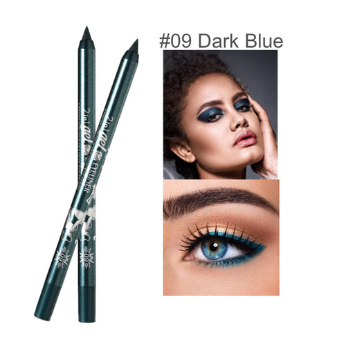 Waterproof Eyeliner Gel Pen Colourful Cosmetic Pigmented Make up