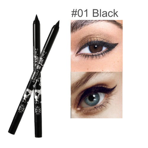 Waterproof Eyeliner Gel Pen Colourful Cosmetic Pigmented Make up