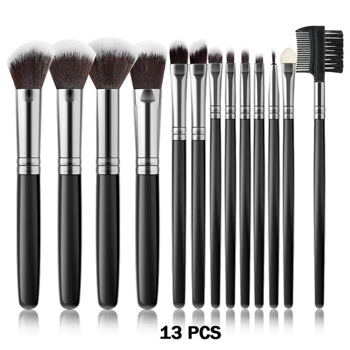 10-32PCS Makeup Brush Set Soft Fluffy Powder Foundation Contour Blush