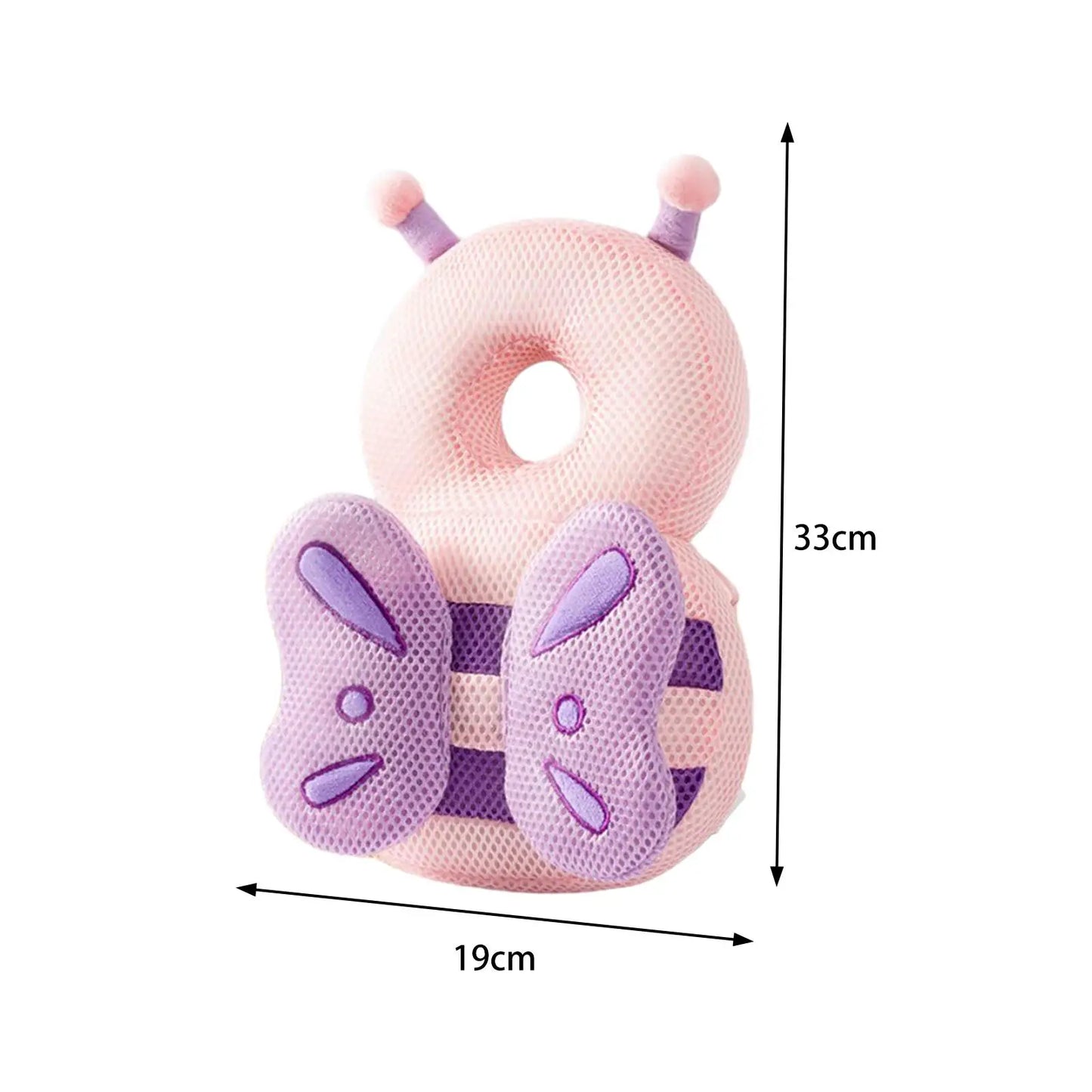 Baby Back Protection Animal Shape Breathable Anti Fall Headrest