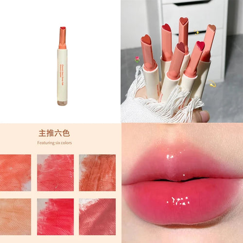 CAPPUVNI Clear Mirror Lipstick Pencil Waterproof Water Light Lip Glaze