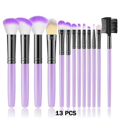 10-32PCS Makeup Brush Set Soft Fluffy Powder Foundation Contour Blush