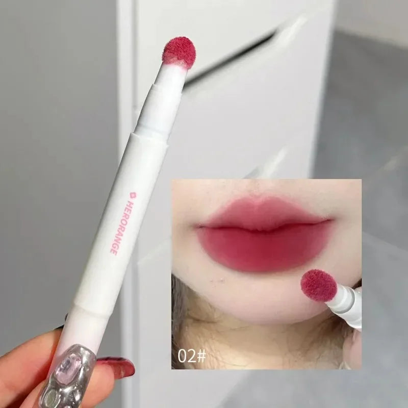 New Liquid Lipstick With Cushion Applicator Velvet Lip Gloss