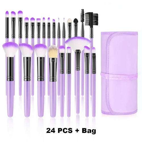 10-32PCS Makeup Brush Set Soft Fluffy Powder Foundation Contour Blush