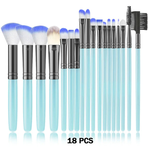 10-32PCS Makeup Brush Set Soft Fluffy Powder Foundation Contour Blush