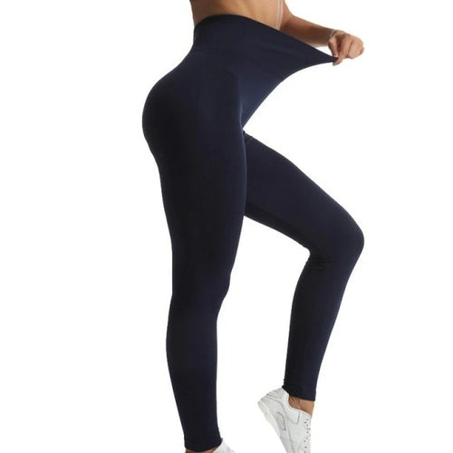 VISNXGI Sexy Women Leggings Push Up Fitness Slim High Waist Seamless