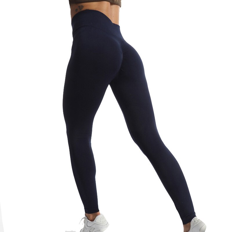 VISNXGI Sexy Women Leggings Push Up Fitness Slim High Waist Seamless